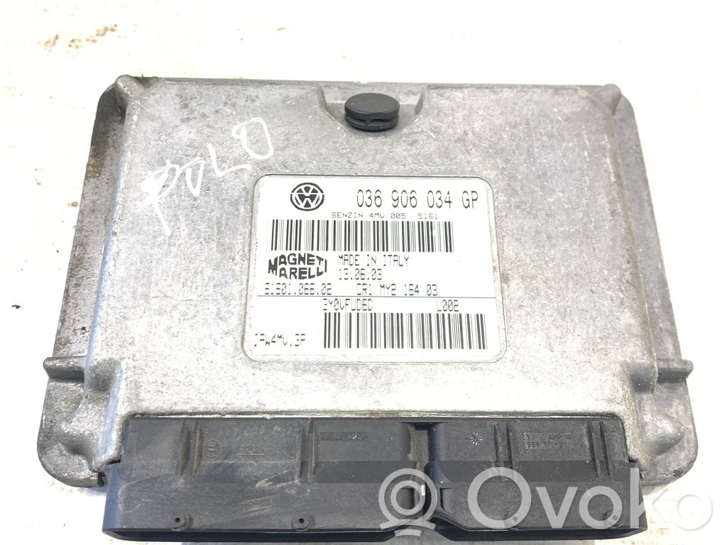 Engine control unit/module   036906034GP,3Y0VFUD6D,6160106602