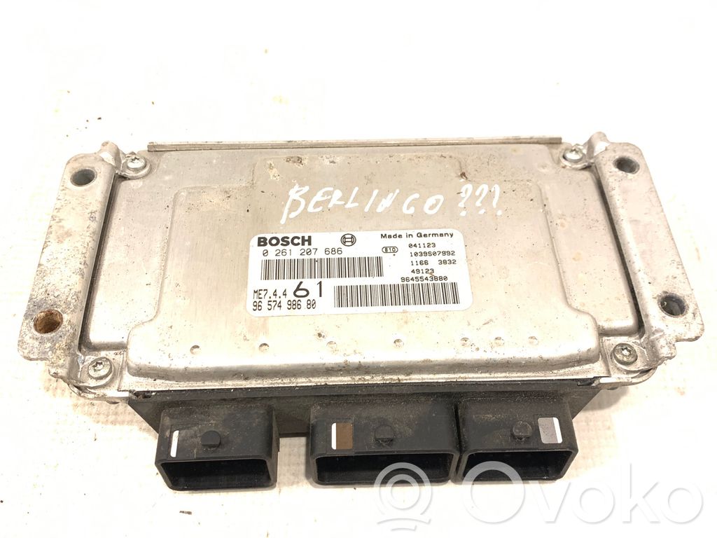 Citroen Berlingo Engine control unit/module 