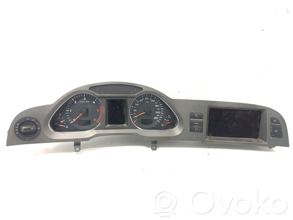 Audi A6 S6 C6 4F Vitezometru (grup de instrumente) 