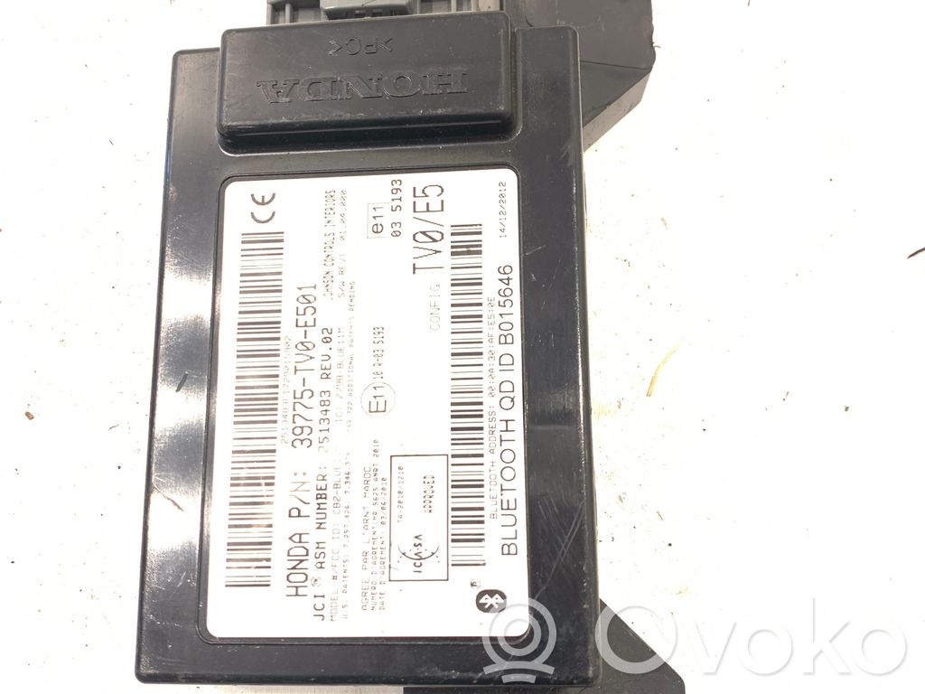 Bluetooth control unit module   39775TV0E501,B015646