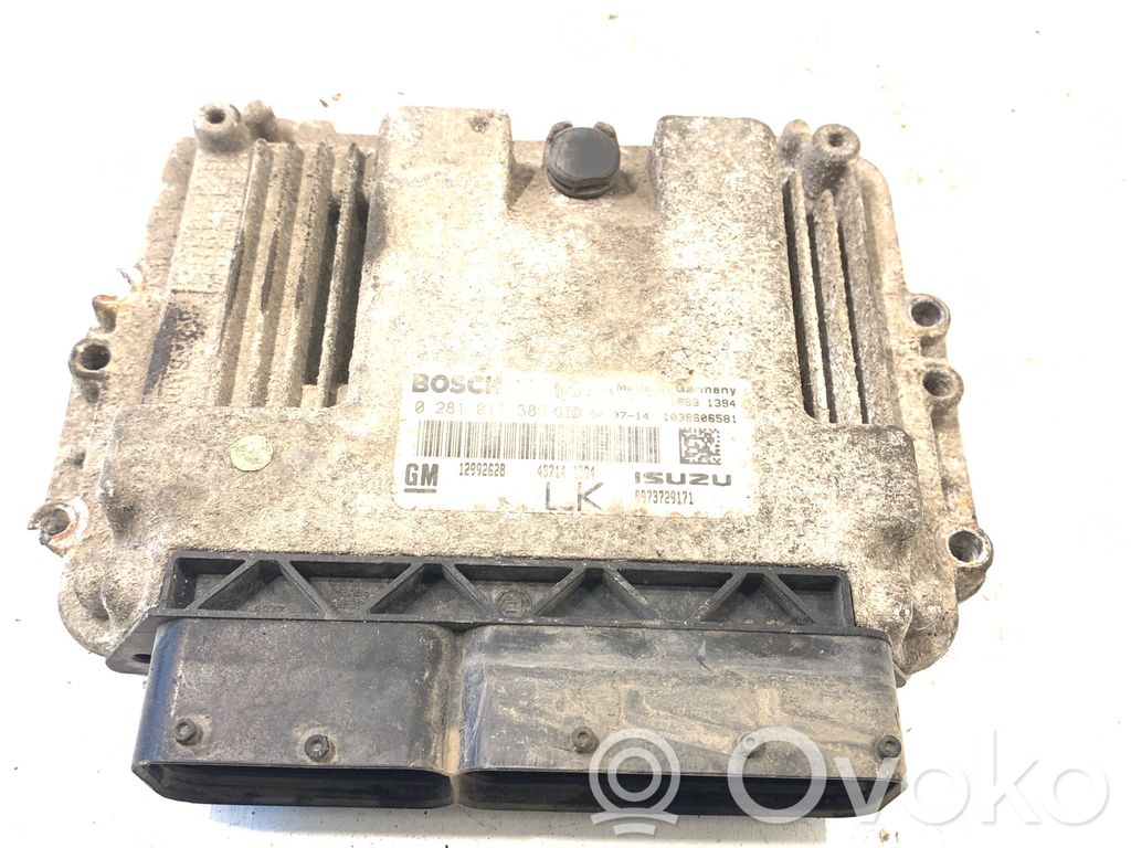 Opel Astra H Engine control unit/module 