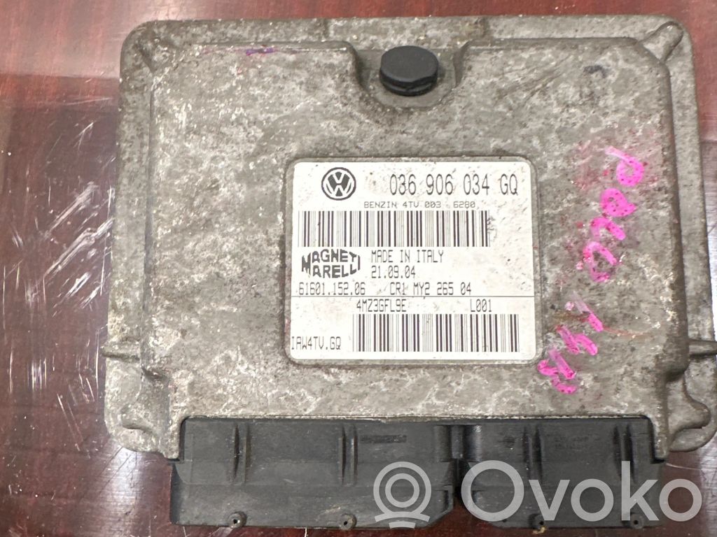 Engine control unit/module   036906034GQ,6160115206,4MZ3GFL9E