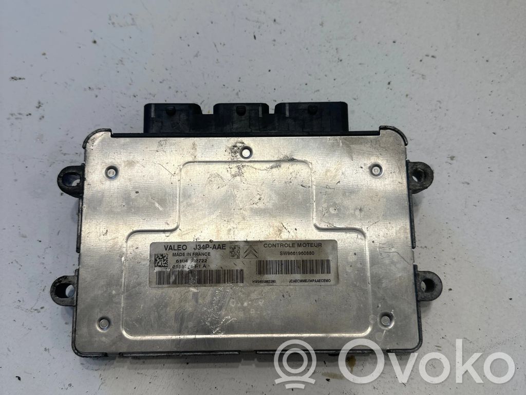 Peugeot 206 Engine control unit/module 