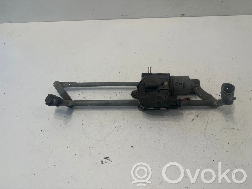 Volkswagen Golf V Mechanizm i silniczek wycieraczek szyby przedniej / czołowej 