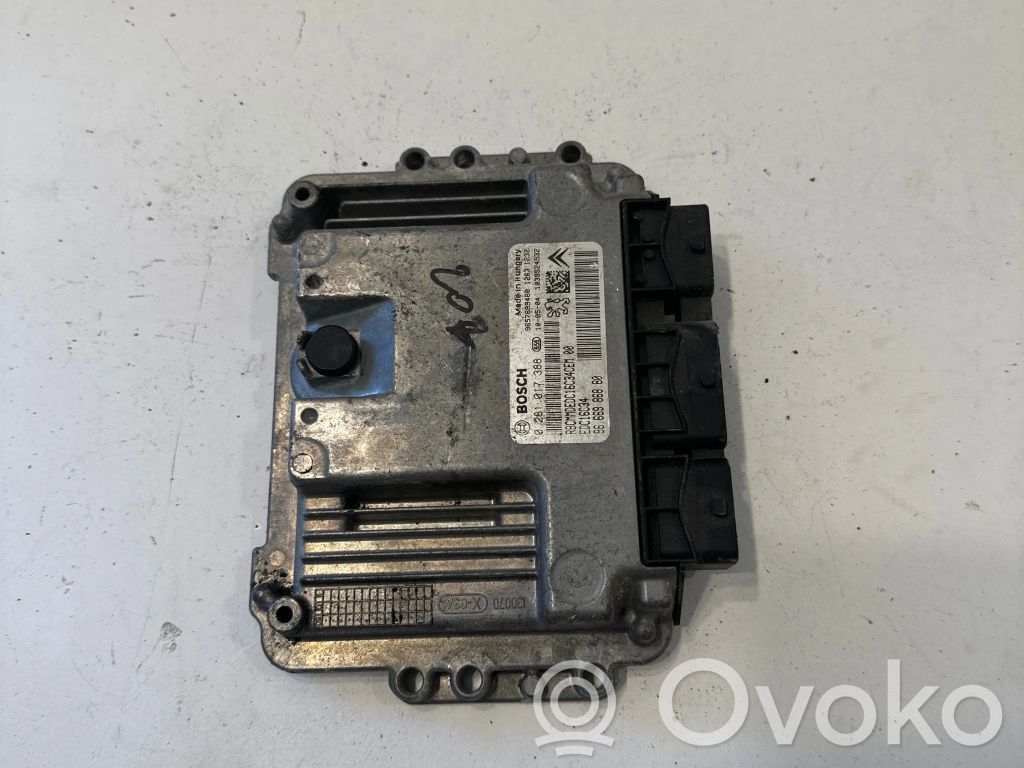 Peugeot 207 Engine control unit/module ECU 