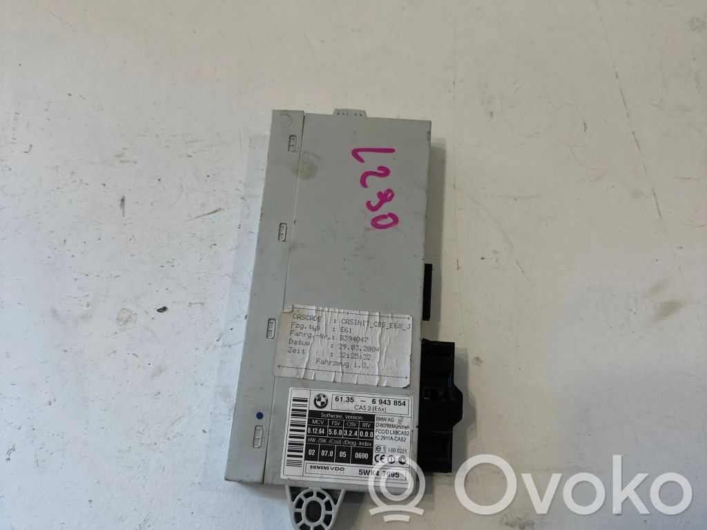 Unité de contrôle module CAS   6943854,5WK47995,2911ACAS2