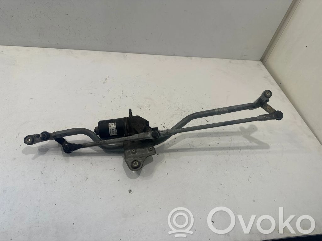 Volkswagen Transporter - Caravelle T5 Mechanizm i silniczek wycieraczek szyby przedniej / czołowej 