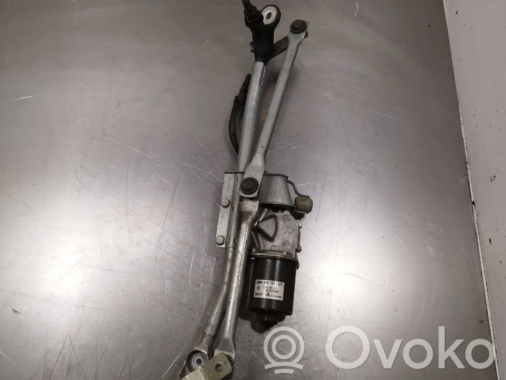 BMW 1 E81 E87 Front wiper linkage and motor 