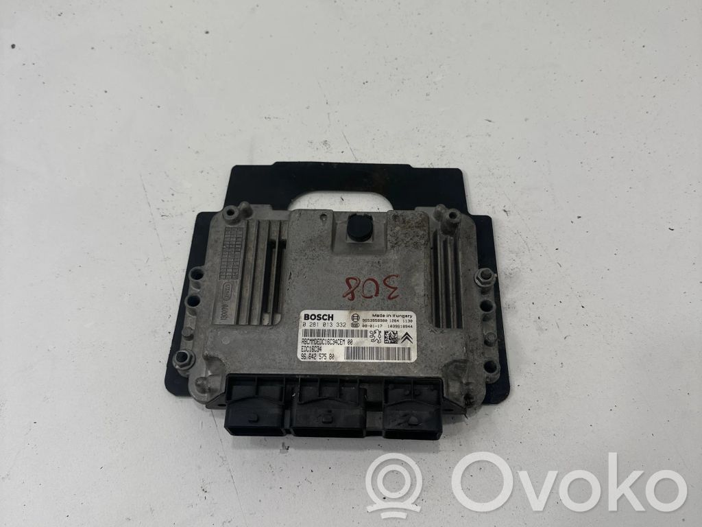 Engine control unit/module   9664257580,9653958980,0281013332