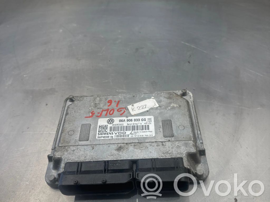 Volkswagen Golf V Engine control unit/module 