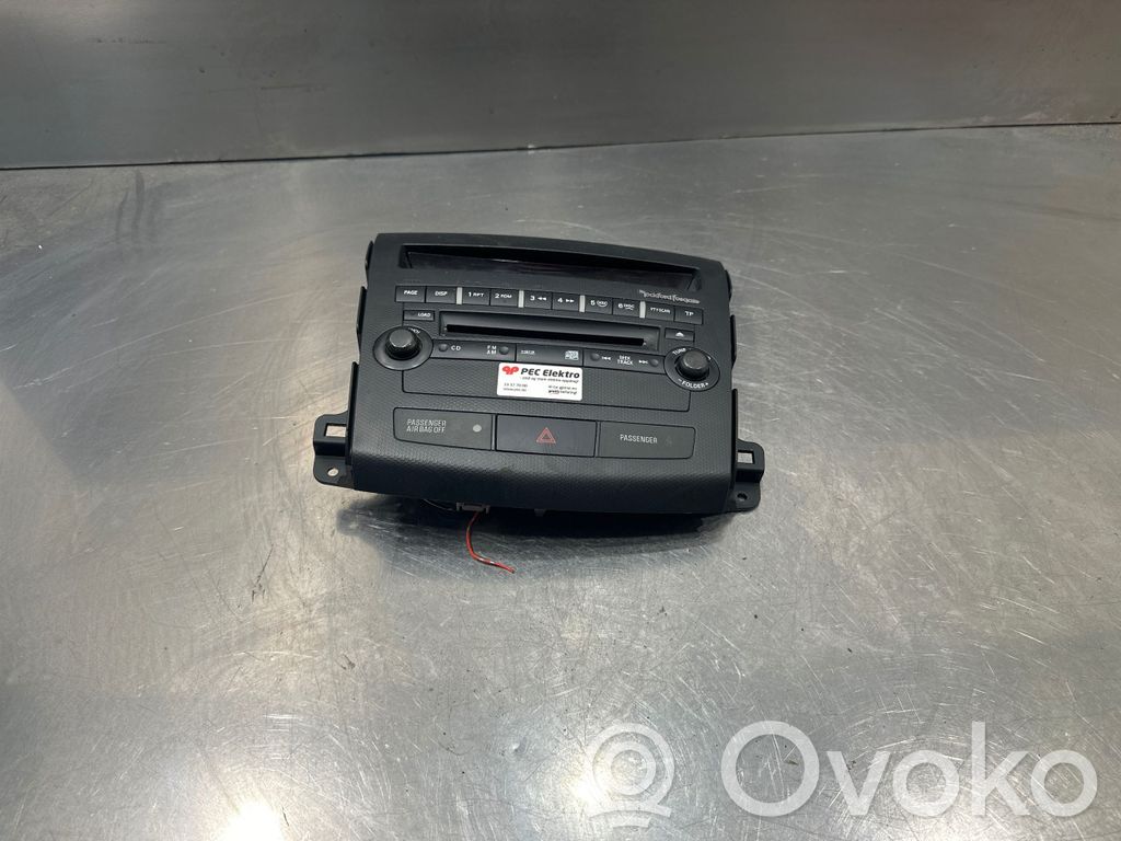 Mitsubishi Outlander Head unit multimedia control 