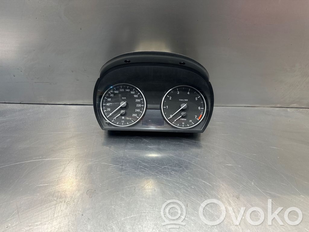 BMW 3 E90 E91 Velocímetro (tablero de instrumentos) 