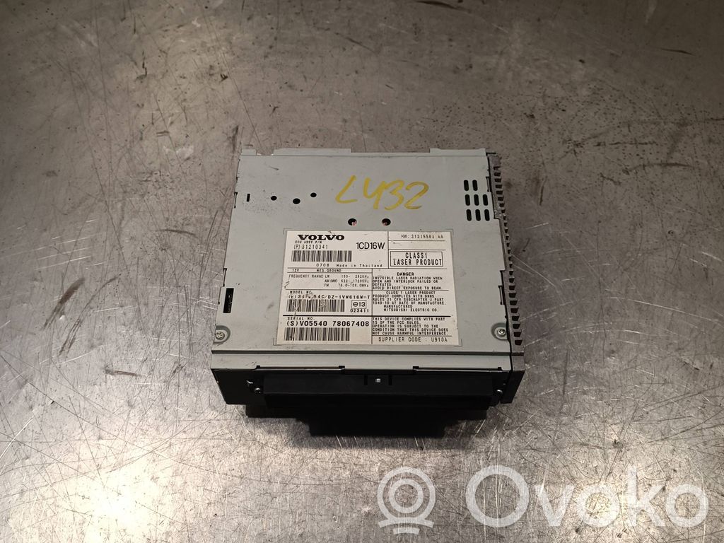 Volvo C30 Unitate principală radio/CD/DVD/GPS 