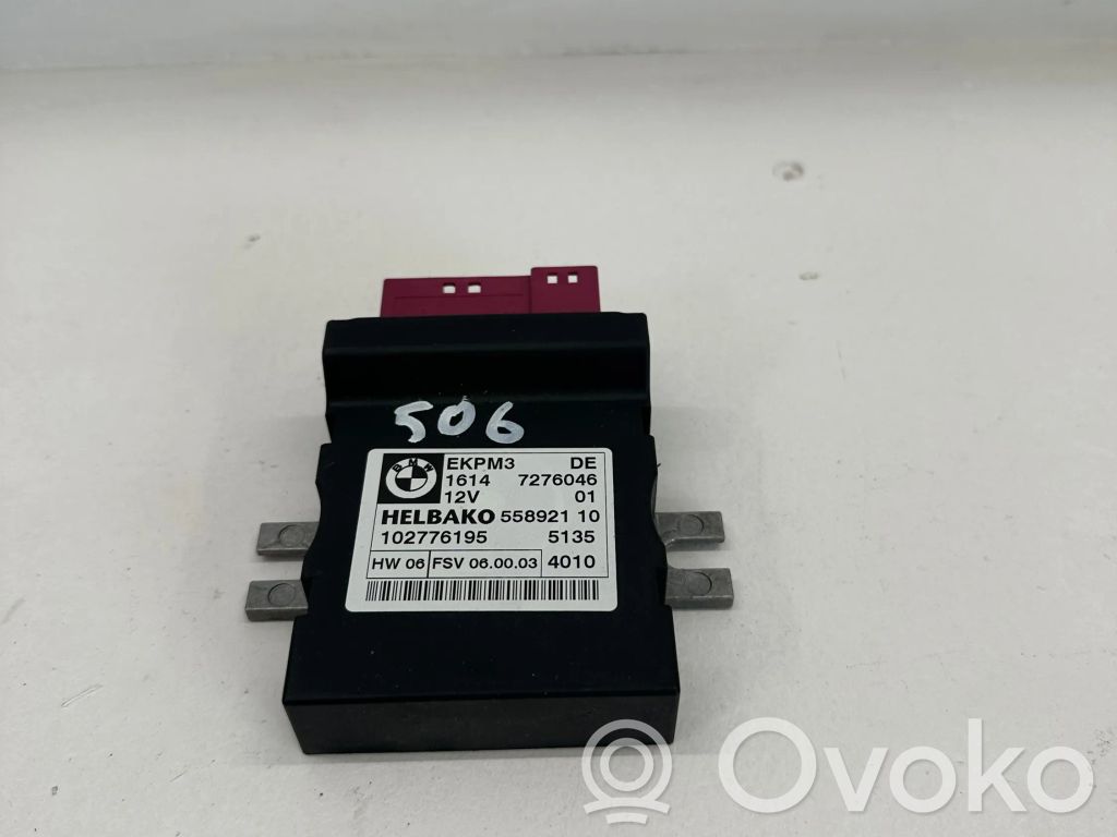 BMW 3 E90 E91 Fuel injection pump control unit/module 