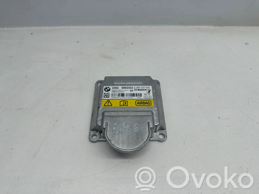 BMW 3 F30 F35 F31 Airbag control unit/module 