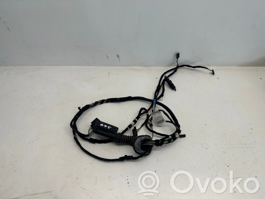 BMW 3 F30 F35 F31 Wiązka przewodów drzwi tylnych 
