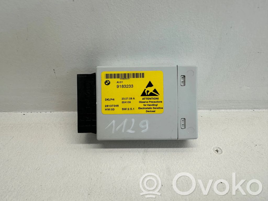 Center console control module   9183233,28137346,554109