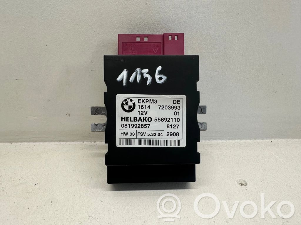 BMW 5 E60 E61 Fuel injection pump control unit/module 