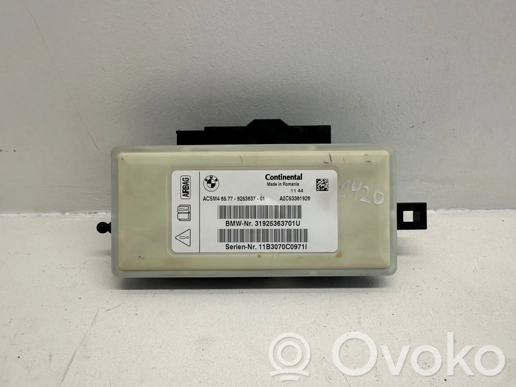 BMW 5 F10 F11 Airbag control unit/module 
