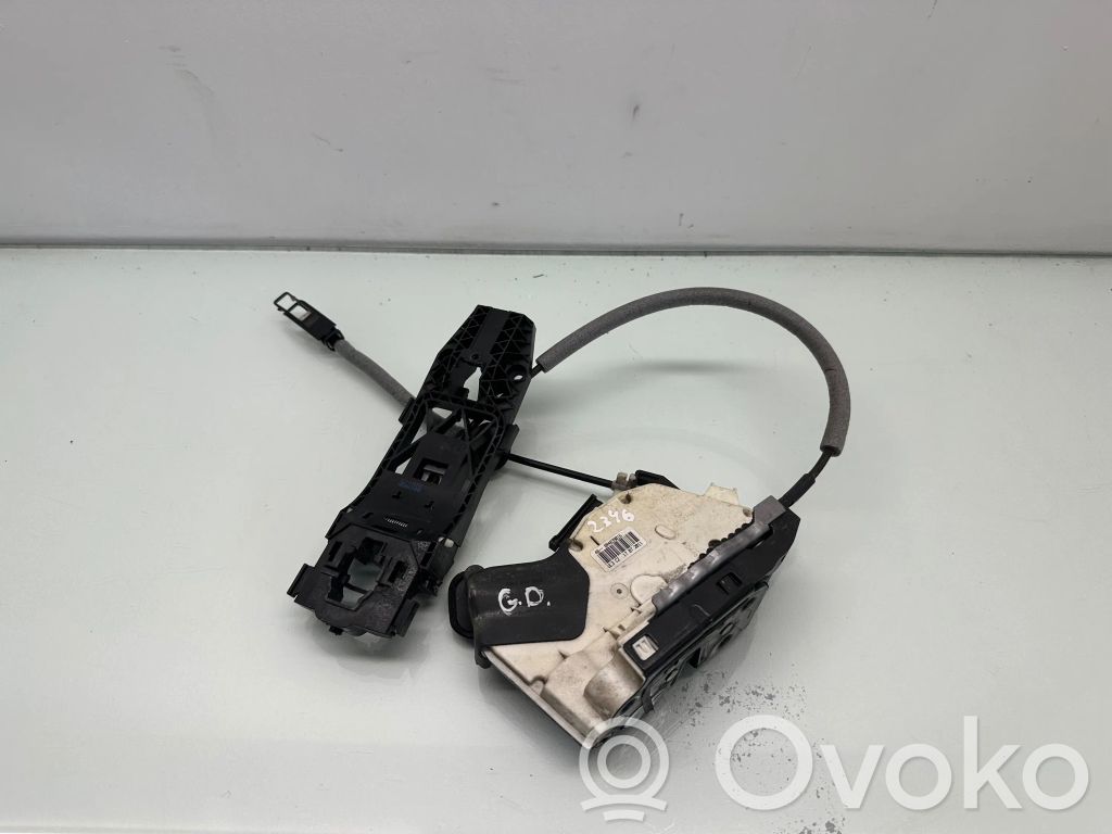 Volkswagen Polo V 6R Zamek drzwi tylnych 