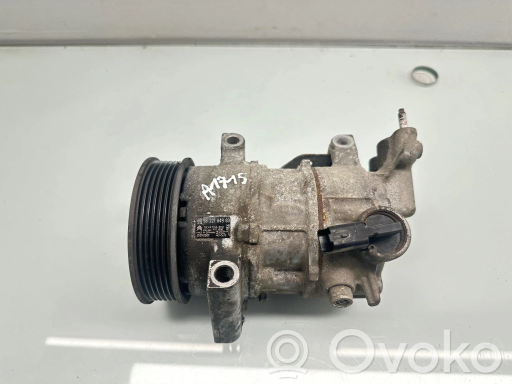 Peugeot 208 I Air conditioning (A/C) compressor (pump) 