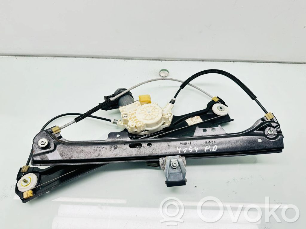 BMW 5 E60 E61 Front door window regulator with motor 