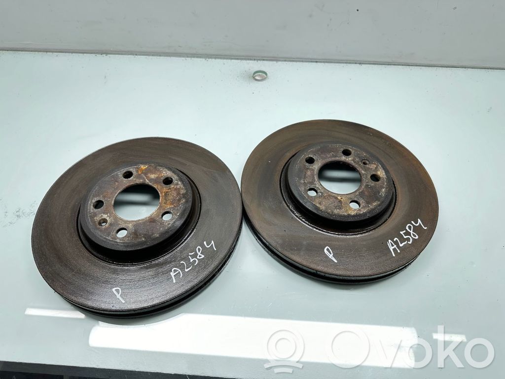 Audi A4 S4 B8 8K Priekšējais bremžu disks 