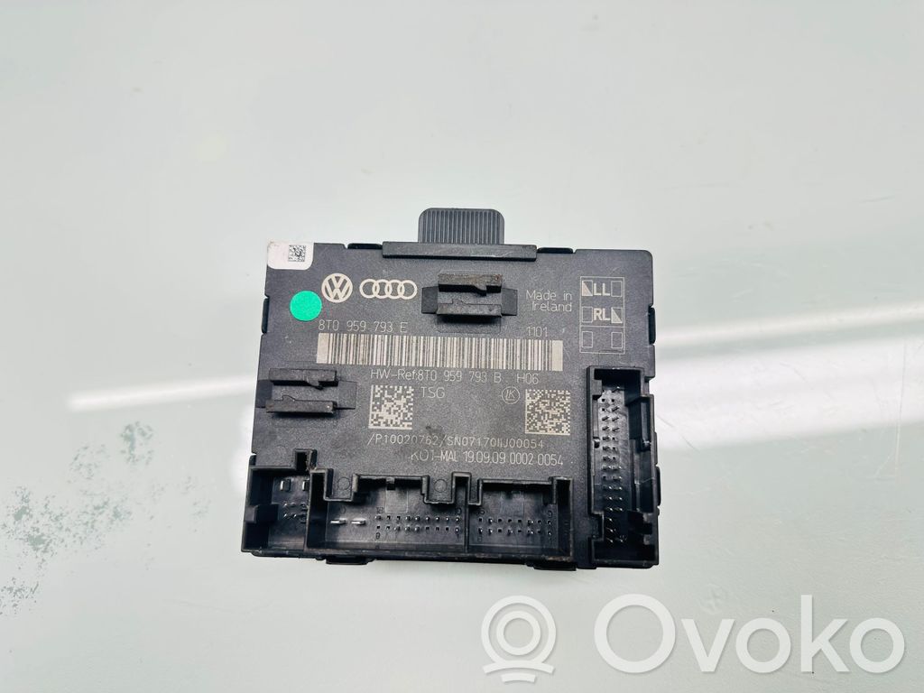 Audi A5 Sportback 8TA Door control unit/module 