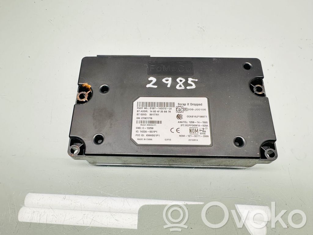 Ford Transit -  Tourneo Connect Bluetooth control unit module 