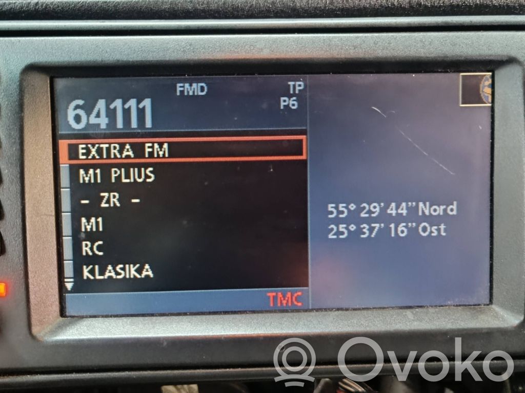 BMW 5 E39 Radija/ CD/DVD grotuvas/ navigacija 
