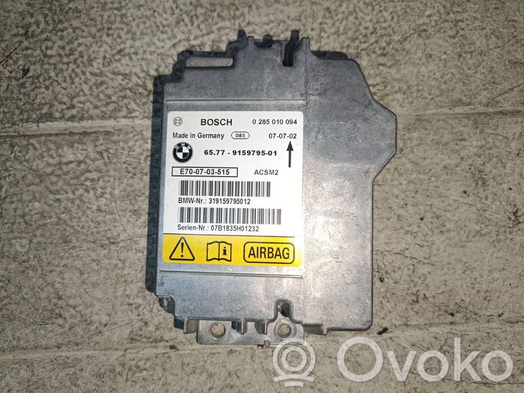 BMW X5 E70 Airbag control unit/module 