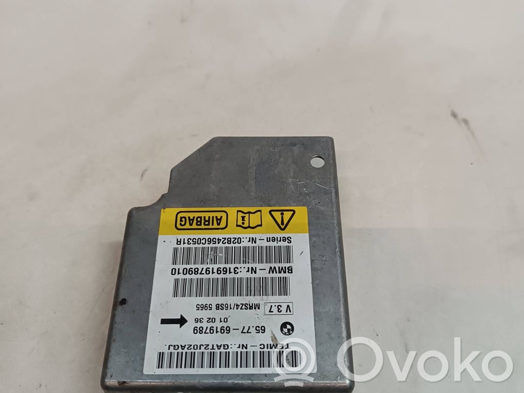 BMW 5 E39 Airbag control unit/module 