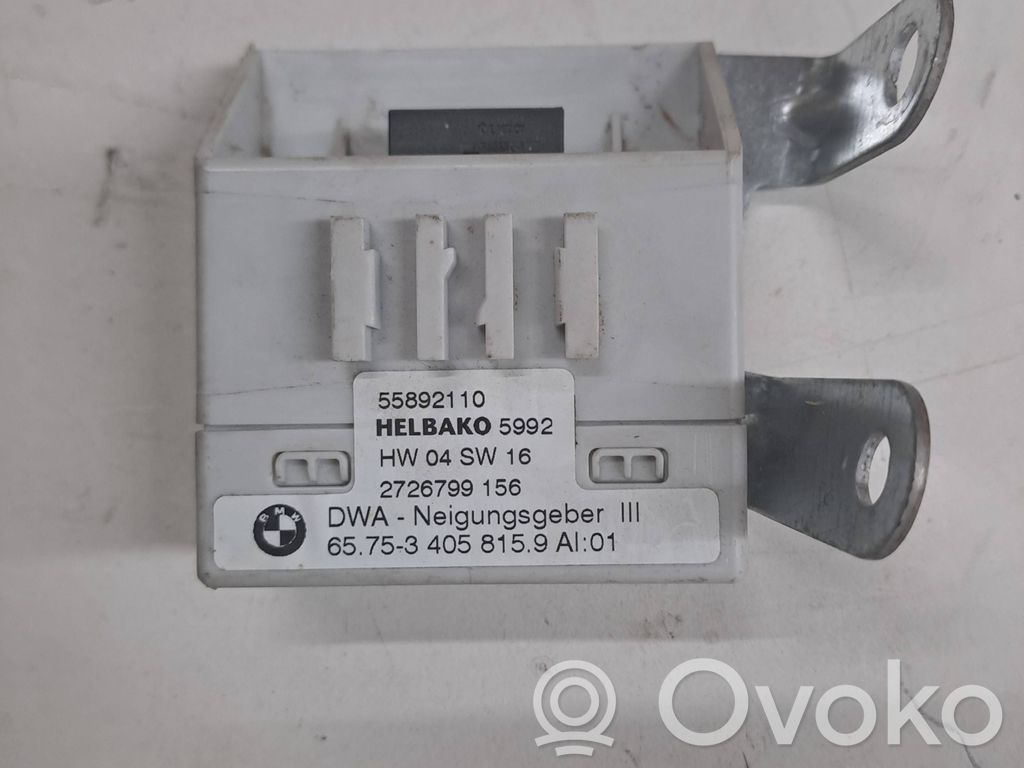 BMW X3 E83 Unitate/modul control alarmă 