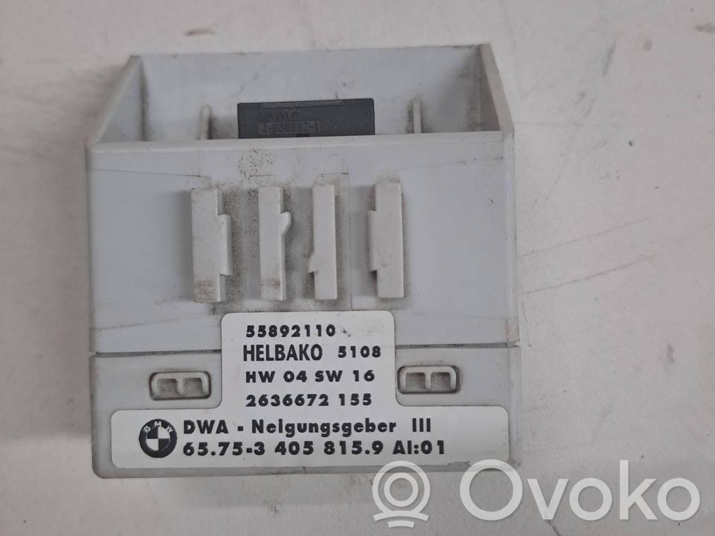 BMW X3 E83 Unitate/modul control alarmă 