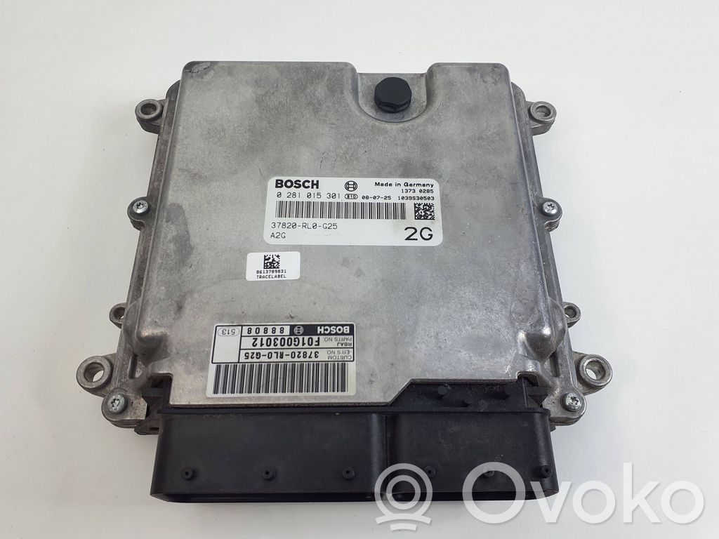 Engine control unit/module   0281015301,1039S30503,37820RL0G25