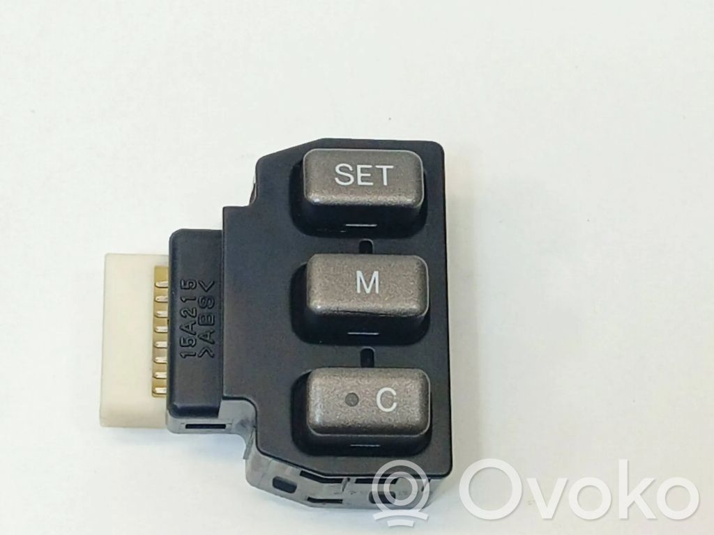 Seat memory switch   15A215