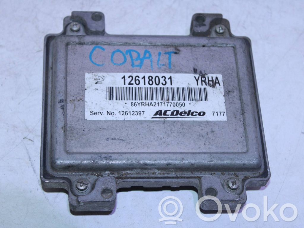 Engine control unit/module   12612397,12618031