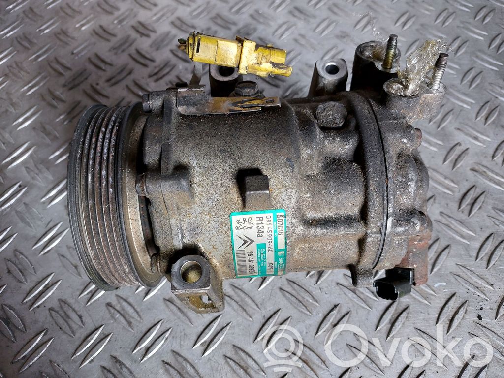 Peugeot 407 Air conditioning (A/C) compressor (pump) 