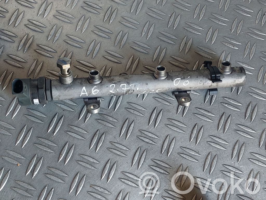 Audi A6 S6 C6 4F Fuel main line pipe 