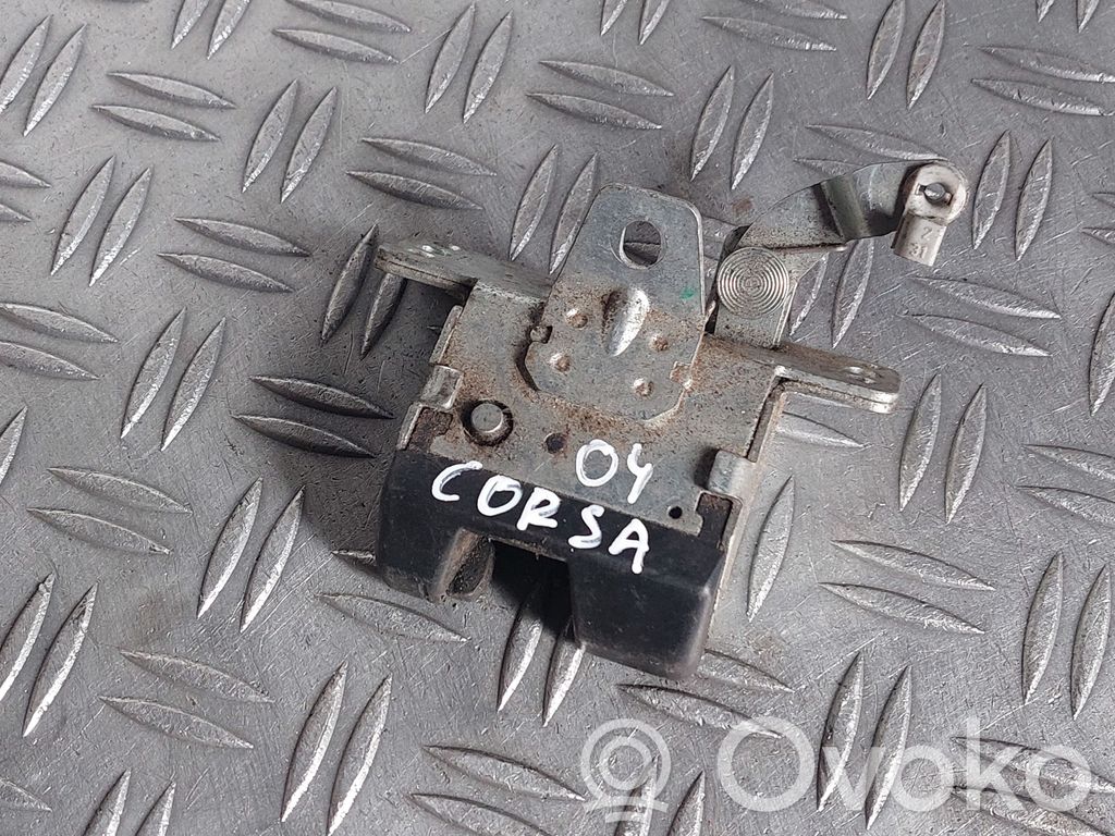 Opel Corsa C Tailgate/trunk/boot lock/catch/latch 