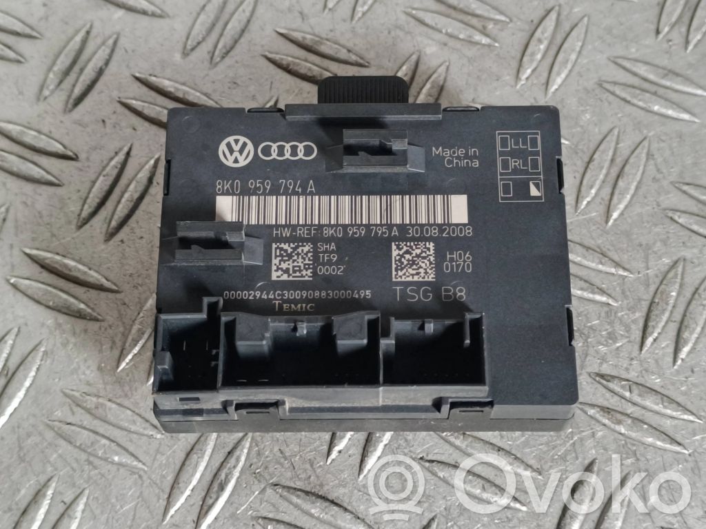 Audi A4 S4 B8 8K Door control unit/module 