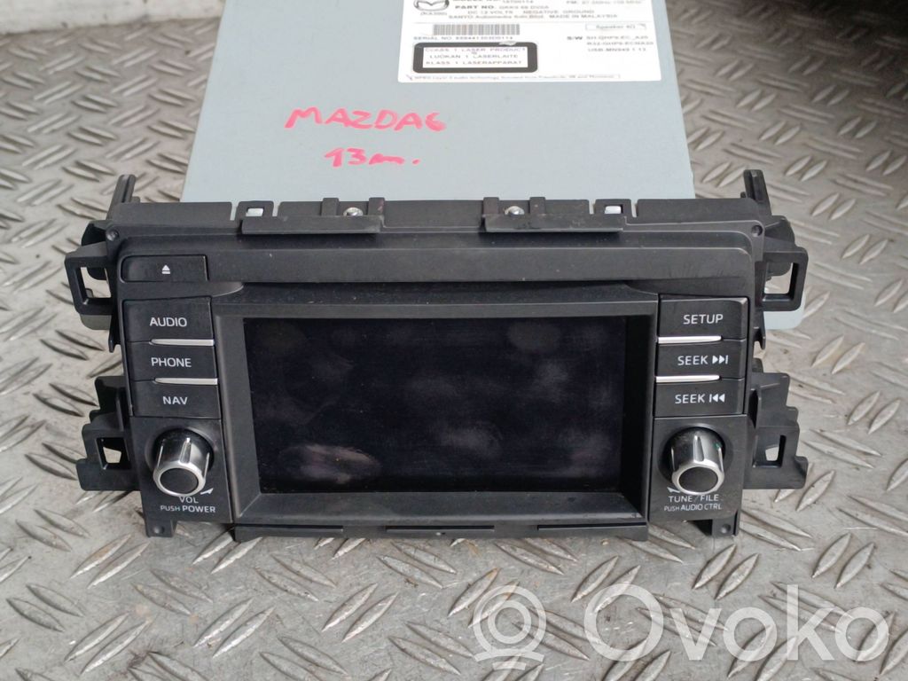 Mazda 6 Radio/CD/DVD/GPS head unit 