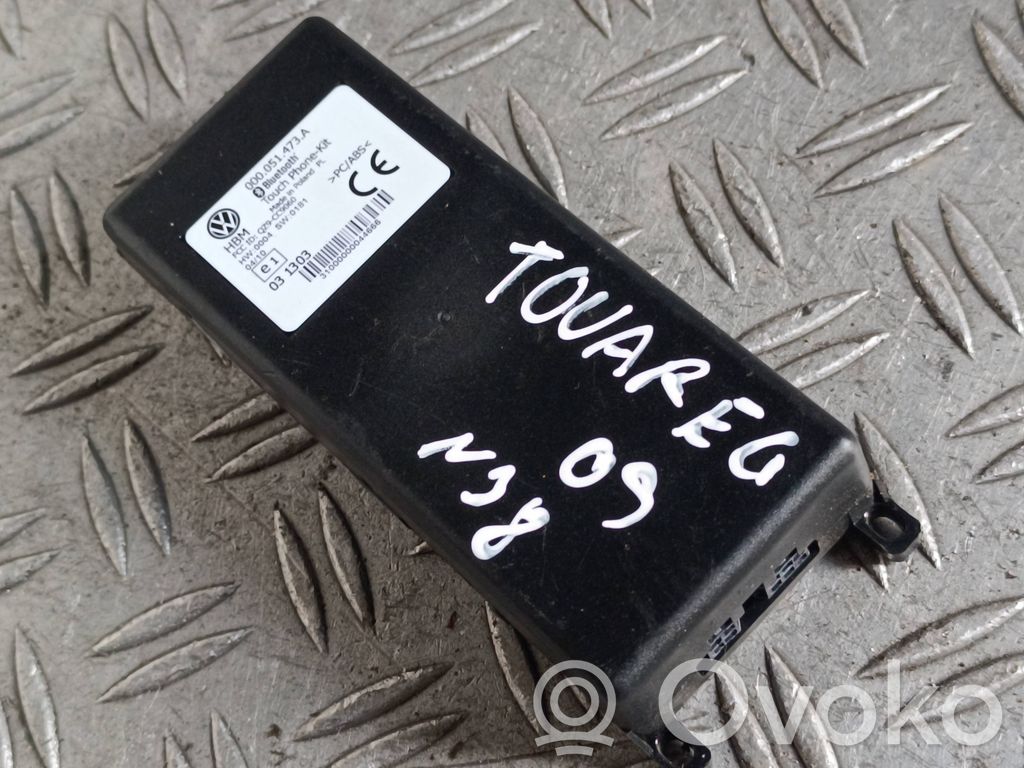 Volkswagen Touareg I Bluetooth control unit module 