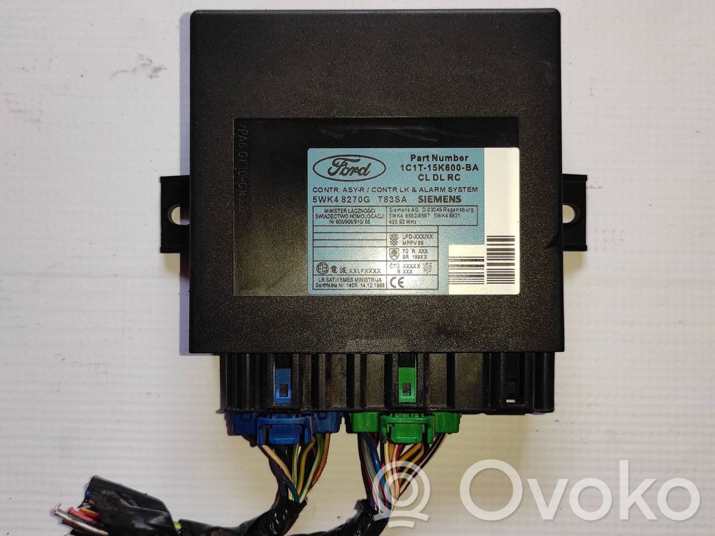 Mukavuusmoduuli   1C1T15K600BA,5WK48270G