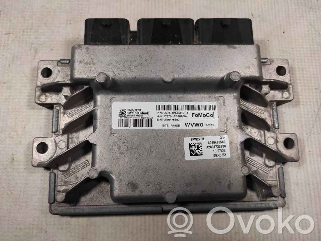 Engine control unit/module   ES7A12A650BHA,DS7112B684VA,0060476580