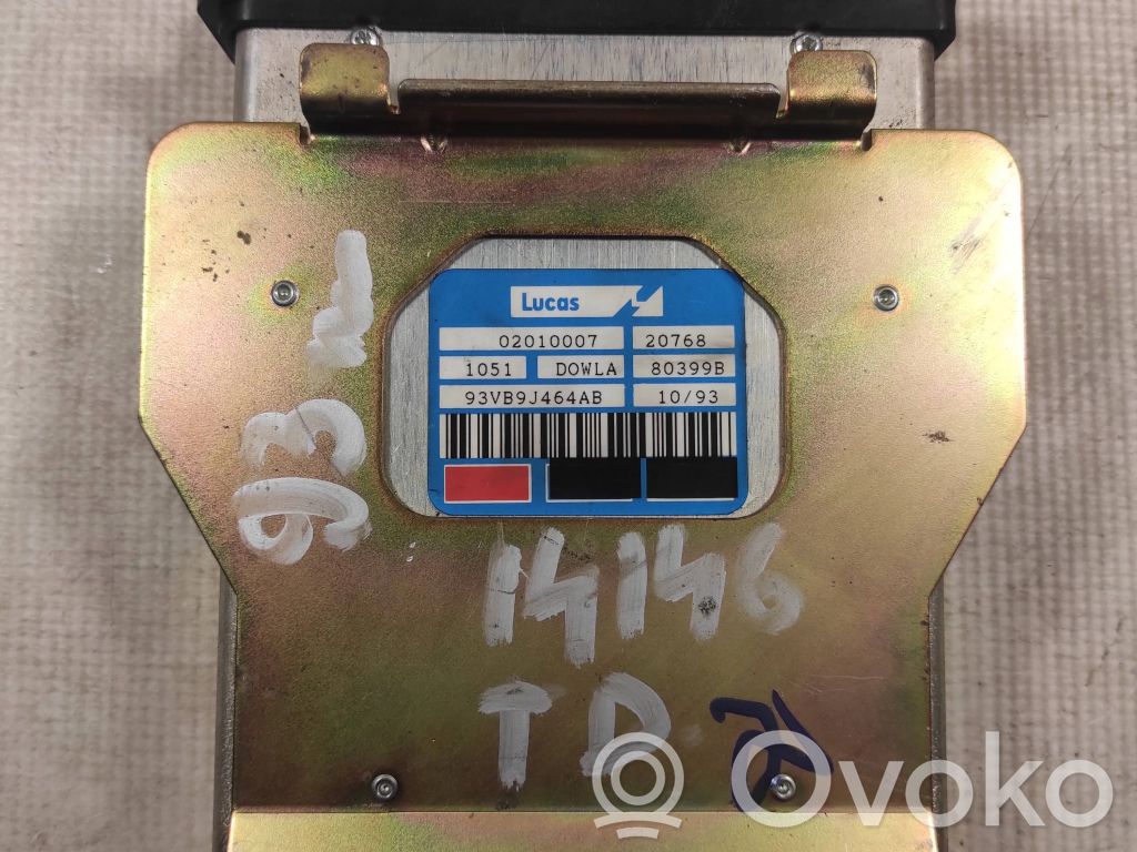 Engine control unit/module   93VB9J464AB,02010007,80399B