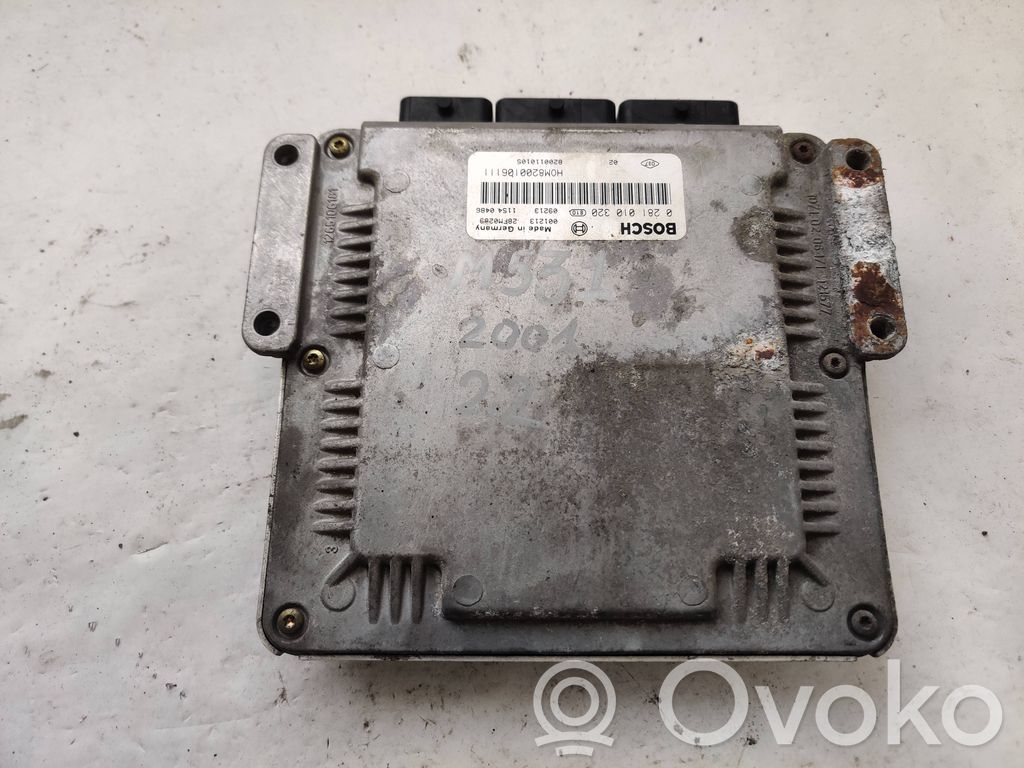 Engine control unit/module   0281010320,8200106111,8200110105