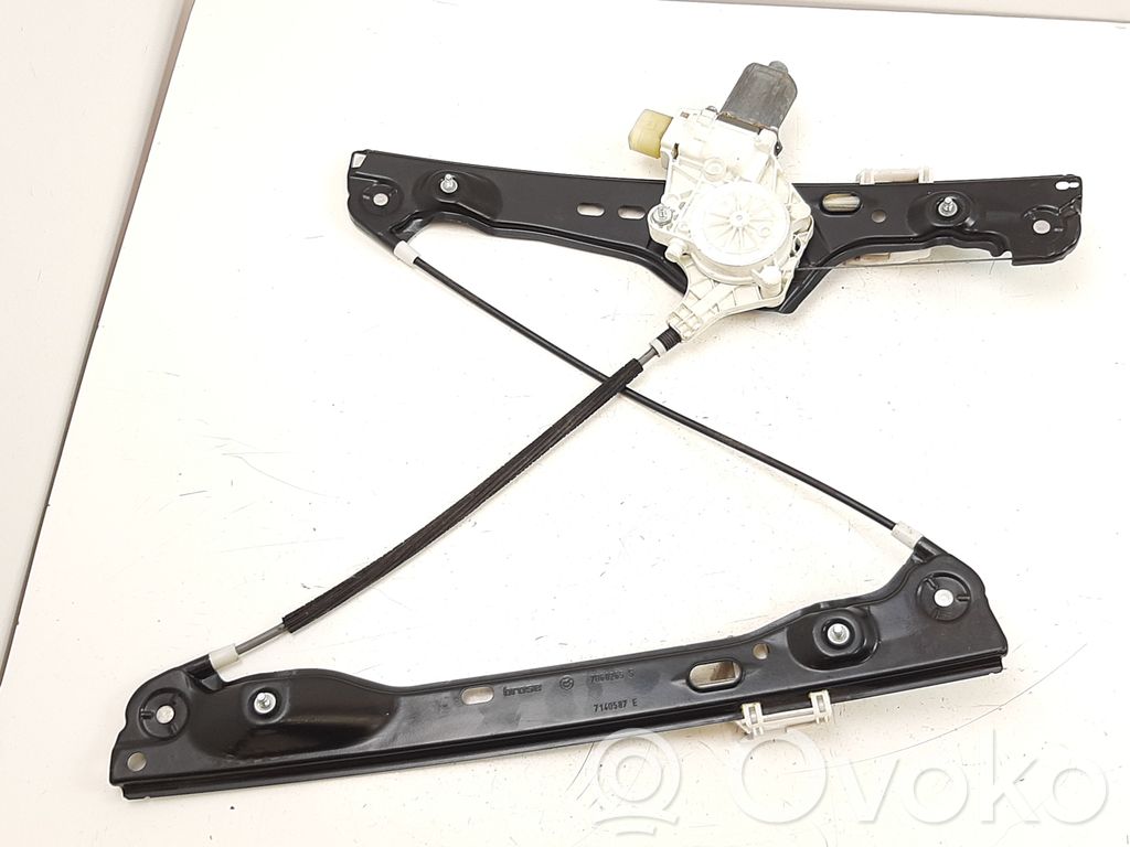 BMW 3 E90 E91 Front door window regulator with motor 