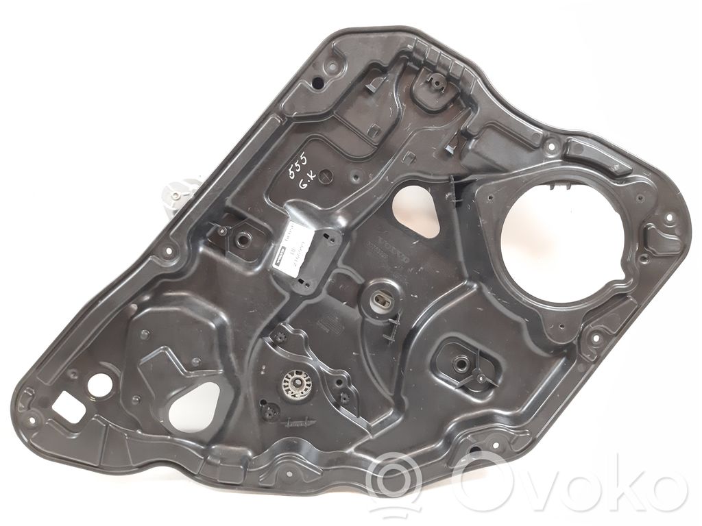 Volvo XC60 Mechanizm podnoszenia szyby tylnej bez silnika 