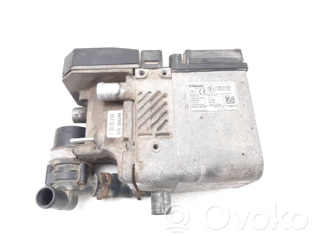 Nissan Navara D40 Ogrzewanie postojowe Webasto 